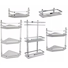 Satina Shower Caddy - Chrome