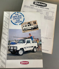 Rickman Ranger Brochure Price