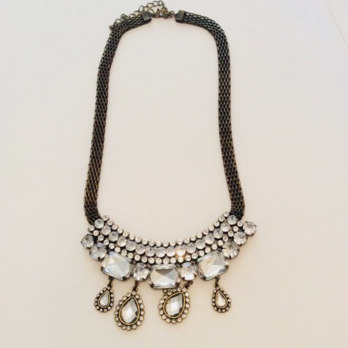 Vintage necklace with gem