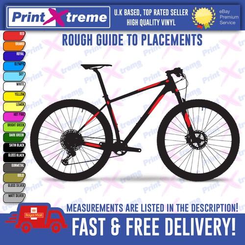 Bike frame protection stickers - bike,