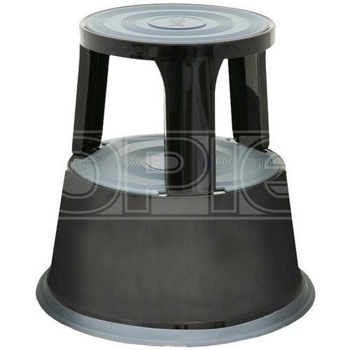 Kick step stool - stool, steel