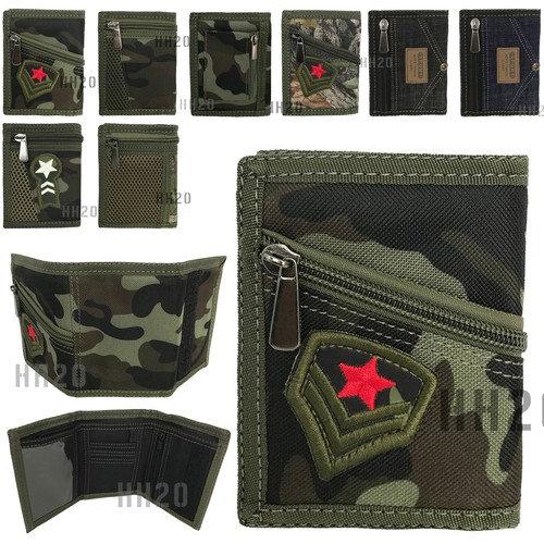 Trifold wallet army - army, camouflage