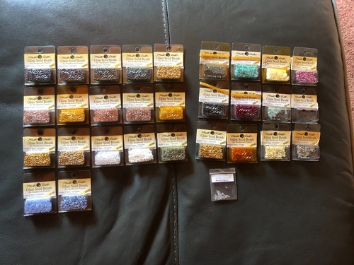 Mill hill glass - 25+, beads