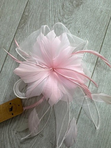 Ladies small looped fascinator - small,