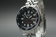 [Exc+5] Seiko Diver 7S26-0020 SKX007 Black Boy Automatic Mens Watch From Japan