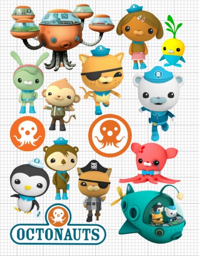 Octonauts characters edible - octonauts,