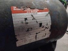 1 ph BROOK CROMPTON MOTOR WITH