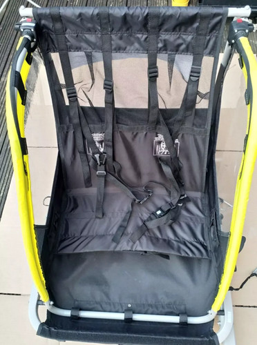 Halfords double child bike - double,