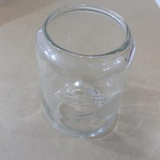 vintage original  embossed chalwyn storm lantern glass globe shade 165 cm