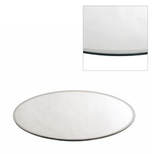 Square & Round Mirror Plate Glass Centrepieces 5 Sizes Wedding Event Table Decor
