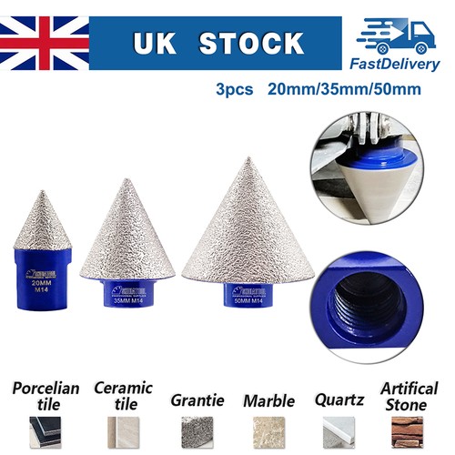 Diamond cone milling bit - diamond,