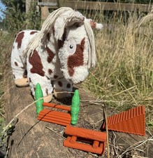 Toy cross country fences. jumps. Jumps Set of 3, for Lemieux Pony, Crafty Ponies