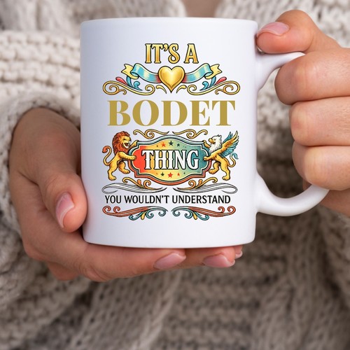 Funny bodet family - name, mug