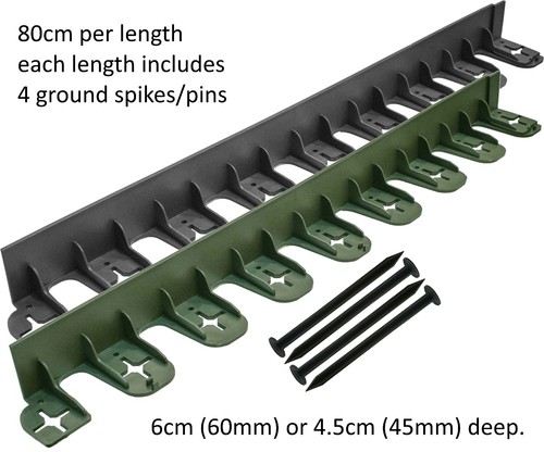 Flexible garden edging lawn - flexible,