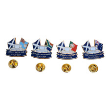 SCOTLAND RUGBY BADGE 2024 FIJI,SOUTH AFRICA,PORTUGAL,AUSTRALIA