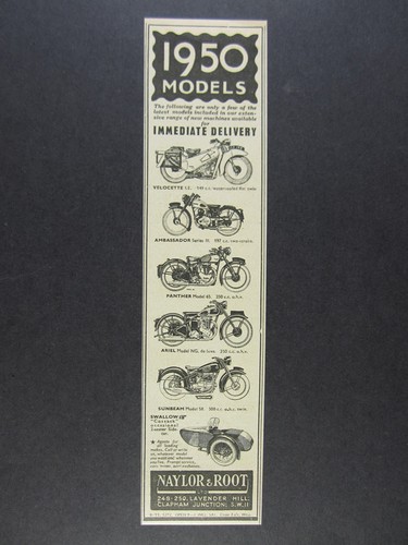1950 velocette ambassador - 1950,