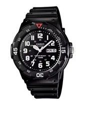 Casio Men’s 100m Day & Date Resin Quartz Dive Watch, MRW-200H-1BVES