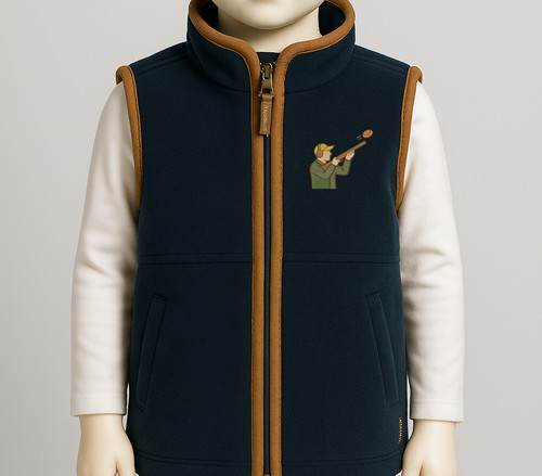 Clay pigeon shotgun gilet - clay,