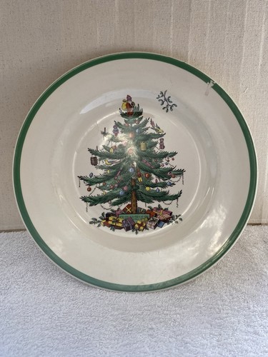 Spode christmas tree dinner - christmas,