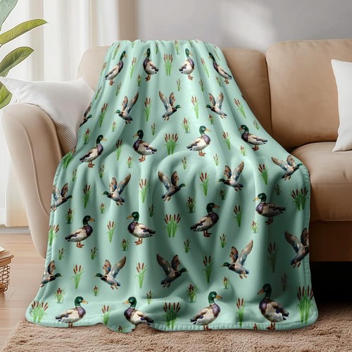 Wild mallard duck - duck, throw