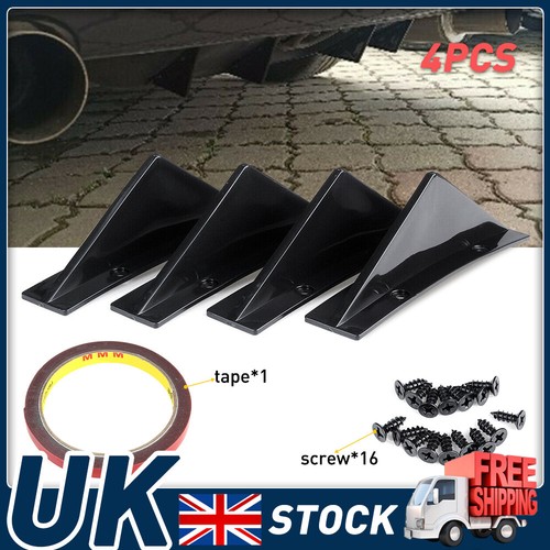 4pcs glossy black - 4pcs,