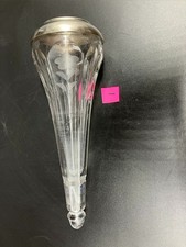 ANTIQUE GLASS CAR HEARSE