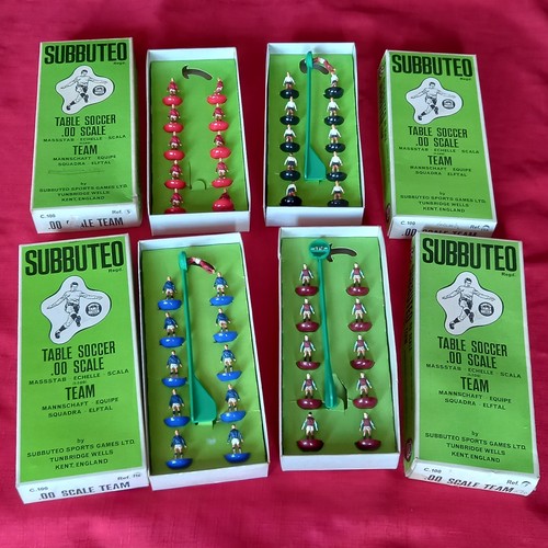 Job lot boxed subbuteo - boxed,