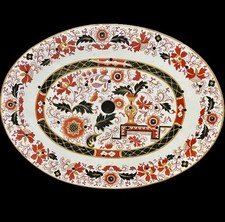 Masons Ashworth Ironstone Pottery Meat Drainer Mid 19th Century Impressed Marks