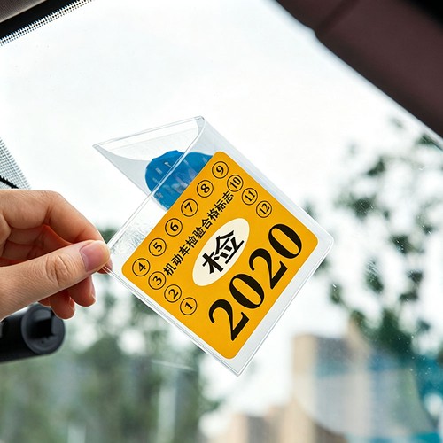 Car windshield sticker tax - 2x,