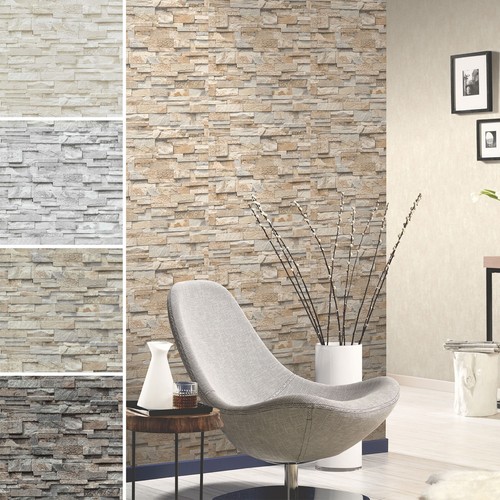 Brick effect wallpaper - brick, vinyl