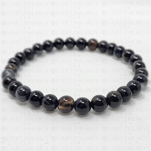 Natural black onyx crystal - natural,