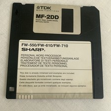 Sharp  Word Processor Disk
