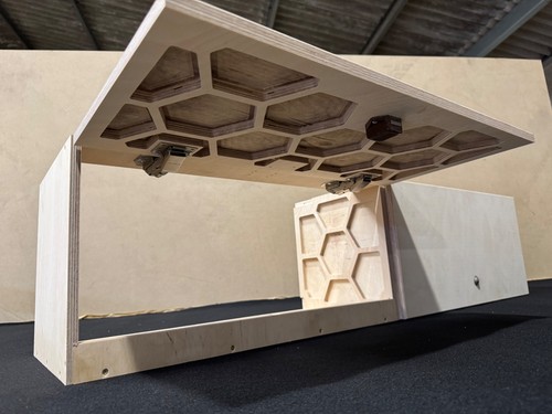 Overhead camper van locker - overhead,
