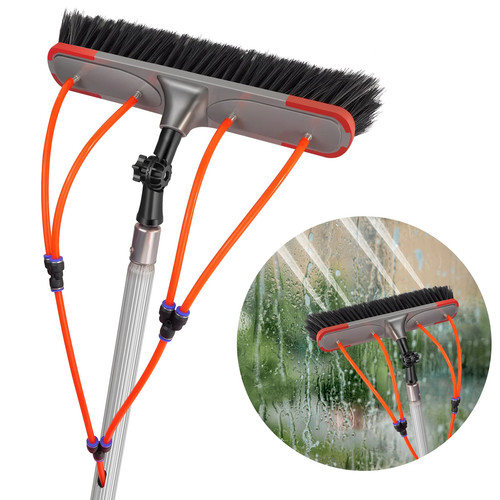 Water fed window cleaning - fed,