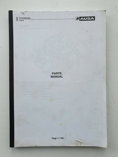 Ausa t204h telehandler parts - t204h,