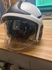 Gallet F1XF Fire Helmet White