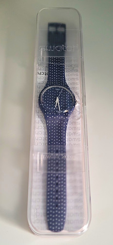 Swatch skin blue polka - swatch,