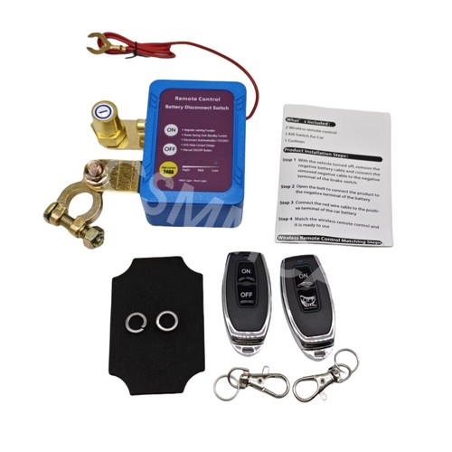 Car battery disconnect relay - battery,