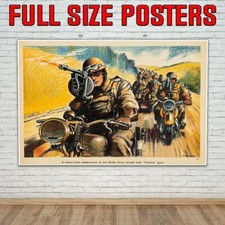 British Army With Tommy Guns