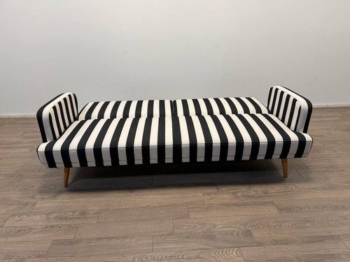 Andy black white - black, sofa