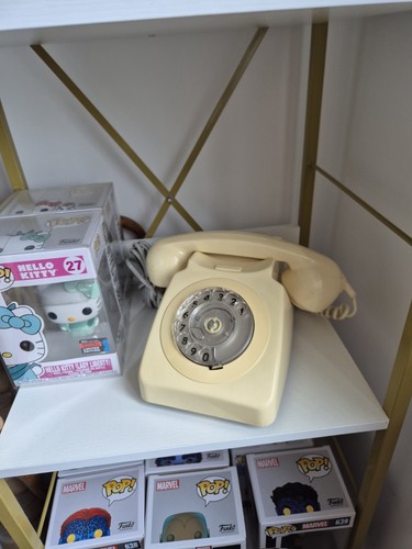 Vtg rotary dial corded - dial,
