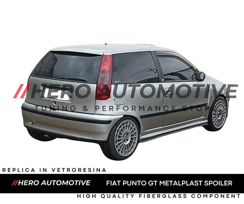 Fiat punto turbo - gt, spoiler