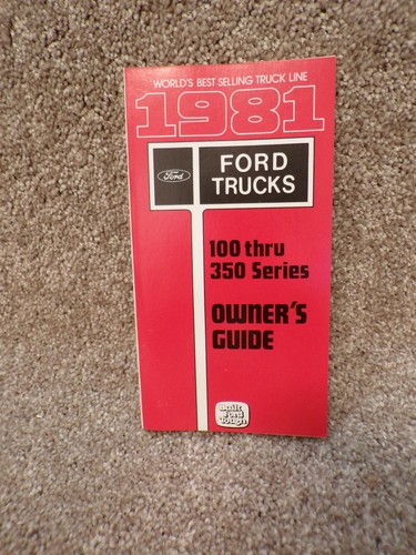 Nos vtg 1981 ford truck - vtg, pickup