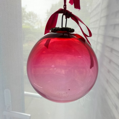 Antique victorian cranberry - antique,