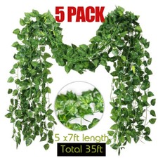 5x Artificial Hanging Plant