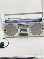 Vintage Retro Boombox Sharp GF-5454 Ghettoblaster  Tape and Radio