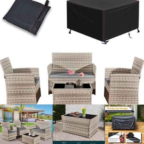 Piece rattan garden - 4,