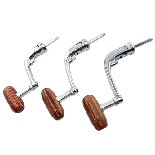 Wood fishing reel handle knob - wood,