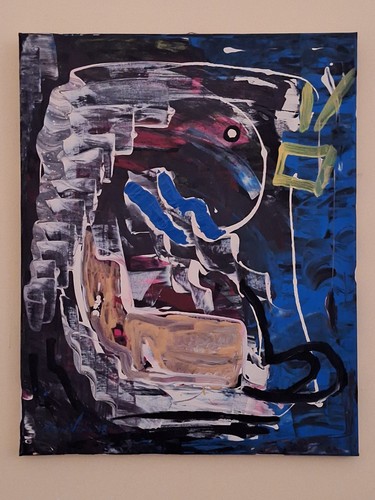 Acrylic painting canvas - acrylic, on