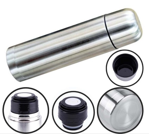 Thermos stainless steel flask - stainless,